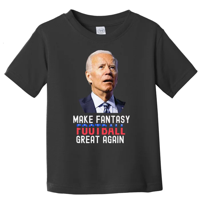 Make Fantasy Football Great Again Draft Party Toddler T-Shirt