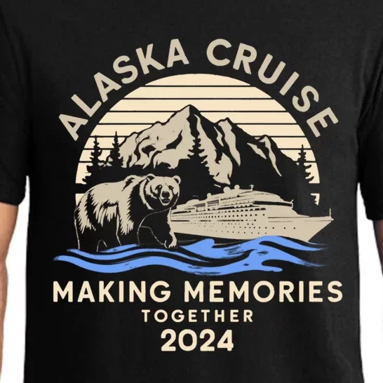 Matching Family Friends And Group Alaska Cruise 2024 Funny Pajama Set