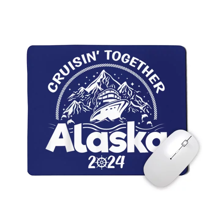 Matching Family Friends and Group Alaska Cruise Trip 2024 Mousepad