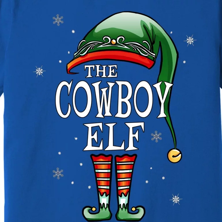 Matching Family Funny The Cow Elf Christmas Meaningful Gift Premium T-Shirt