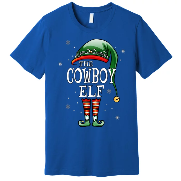 Matching Family Funny The Cow Elf Christmas Meaningful Gift Premium T-Shirt