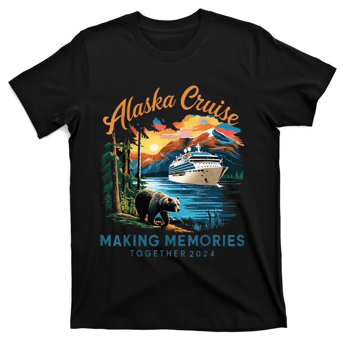 Matching Family Friends And Group Alaska Cruise 2024 T-Shirt