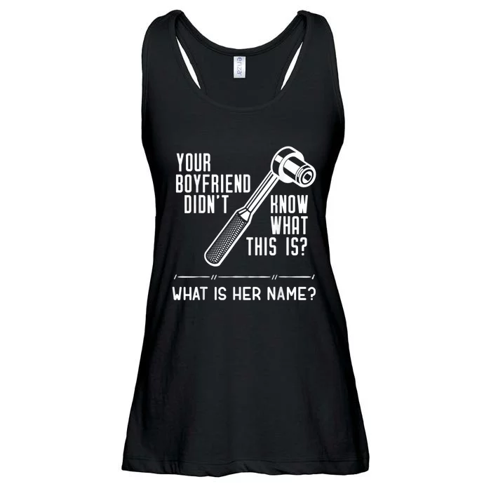 Mechanic Fun For Car Mechanics And DIY Handyman Ladies Essential Flowy Tank