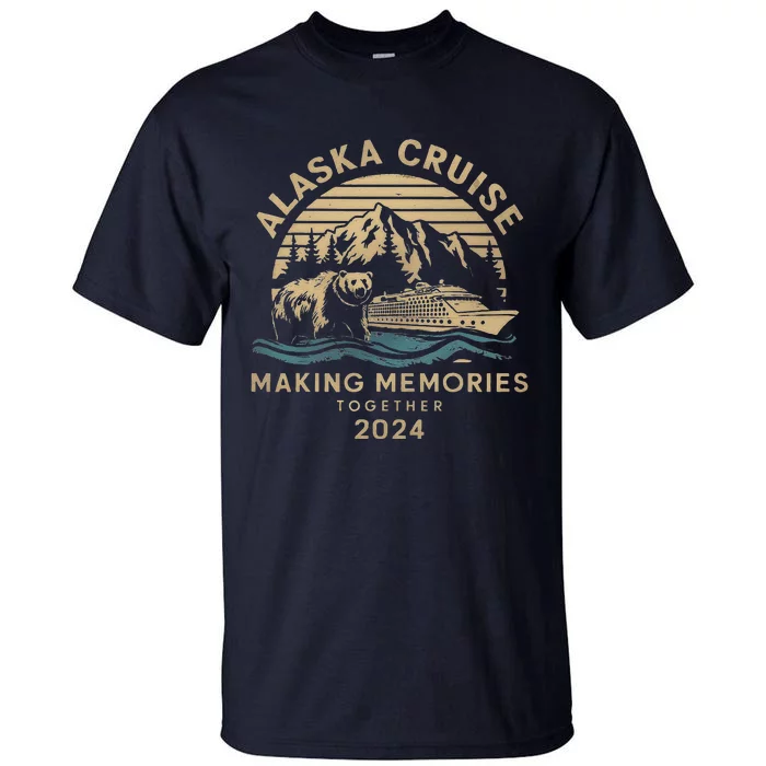 Matching Family Friends And Group Alaska Cruise 2024 Tall T-Shirt