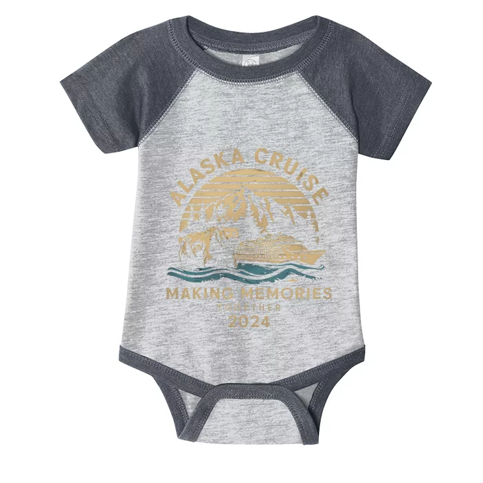 Matching Family Friends And Group Alaska Cruise 2024 Infant Baby Jersey Bodysuit