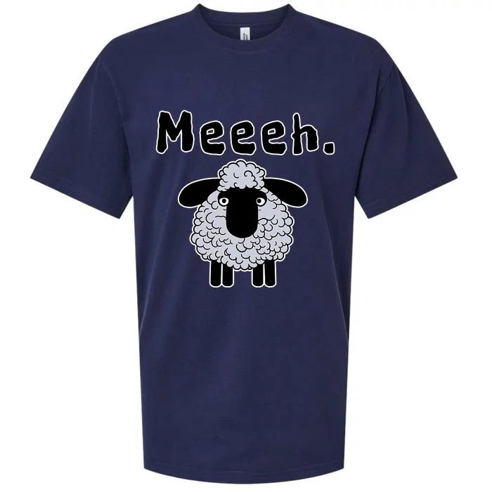 Meeeh Funny Farmer Sueded Cloud Jersey T-Shirt