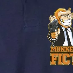 Monkey Fiction Funny Softstyle Adult Sport Polo