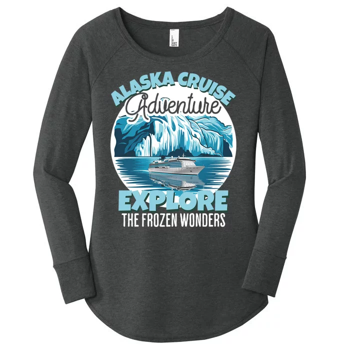 Matching Family Friends Alaska Cruise 2024 Gift Women's Perfect Tri Tunic Long Sleeve Shirt