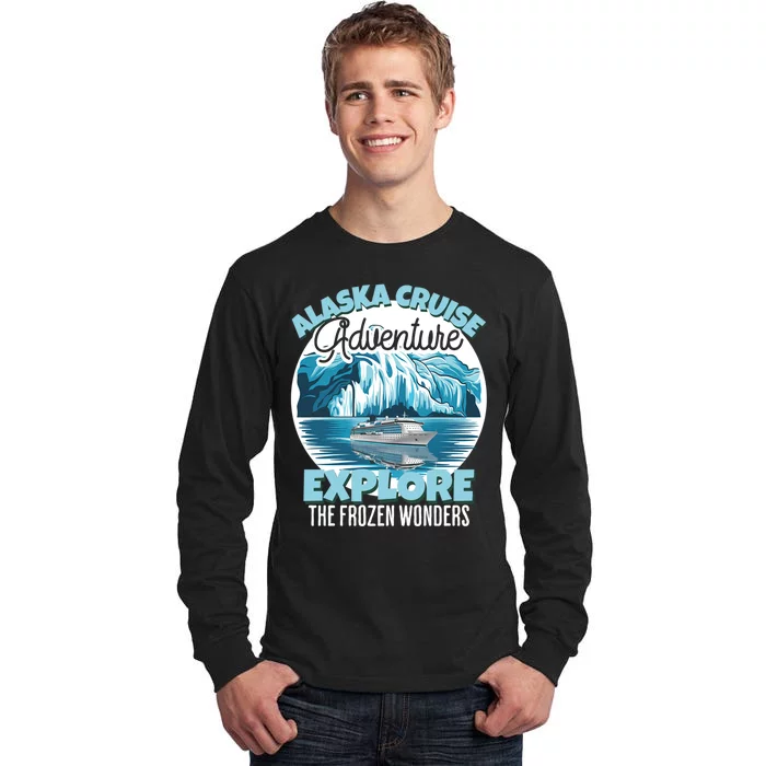 Matching Family Friends Alaska Cruise 2024 Gift Tall Long Sleeve T-Shirt