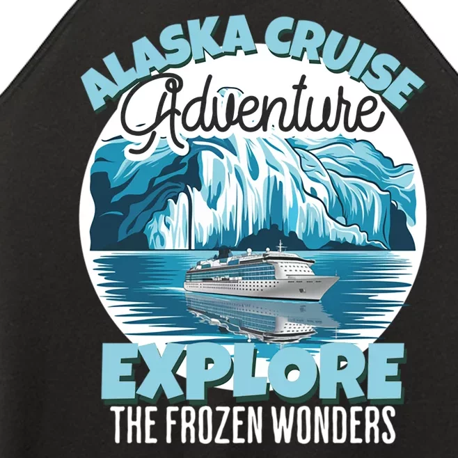 Matching Family Friends Alaska Cruise 2024 Gift Women’s Perfect Tri Rocker Tank