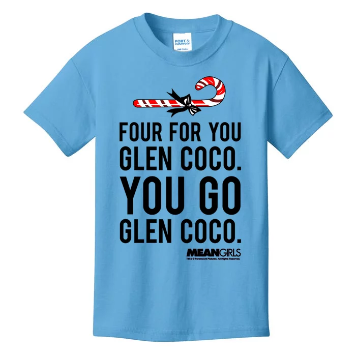 Mean Four For Glen Coco You Go Funny Gift Kids T-Shirt