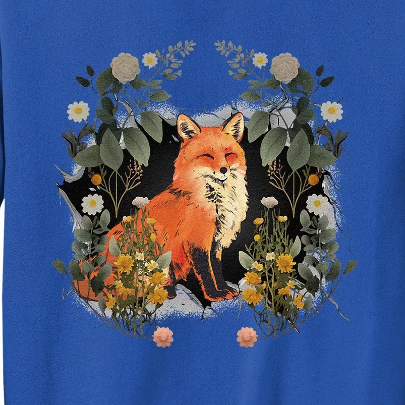 Mystical Fox Fairy Tale Forest Animals Forest Dwellers Nature Children Tall Sweatshirt