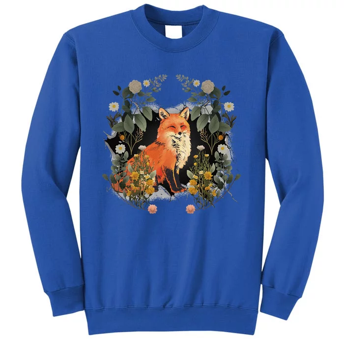 Mystical Fox Fairy Tale Forest Animals Forest Dwellers Nature Children Tall Sweatshirt