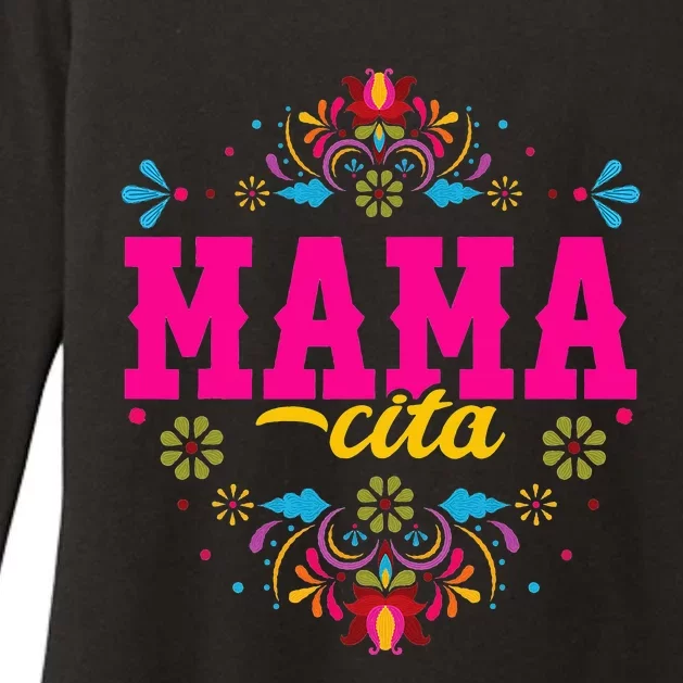 Mamacita First Fiesta Birthday Cactus Sombrero Womens CVC Long Sleeve Shirt