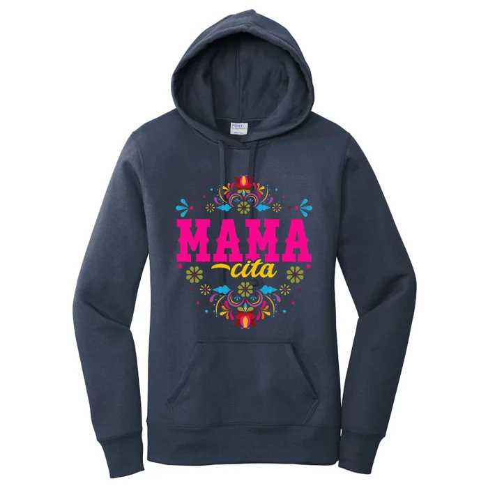 Mamacita First Fiesta Birthday Cactus Sombrero Women's Pullover Hoodie