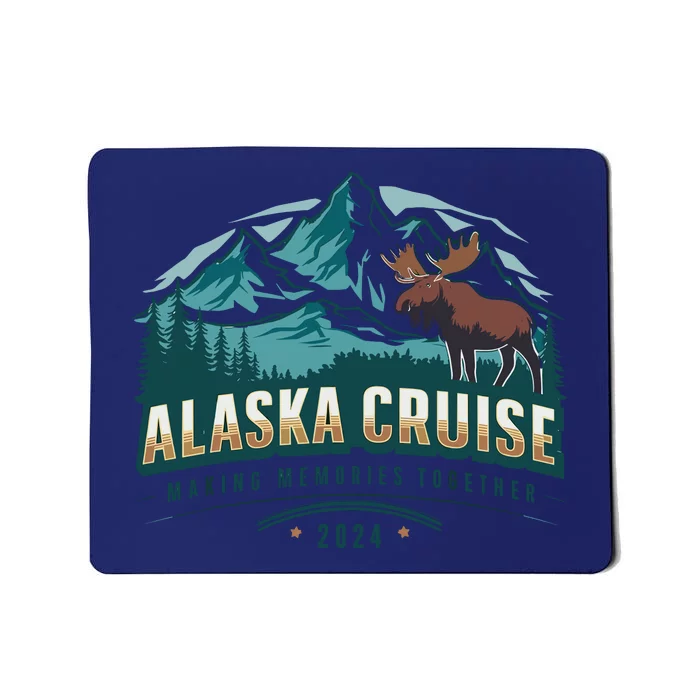 Matching Family Friends And Group Alaskan Alaska Cruise 2024 Mousepad