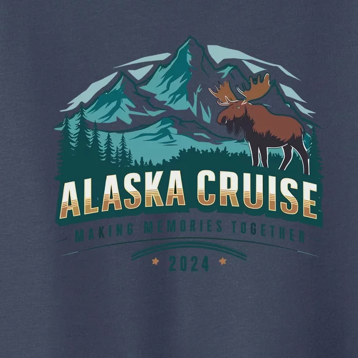 Matching Family Friends And Group Alaskan Alaska Cruise 2024 Toddler T-Shirt