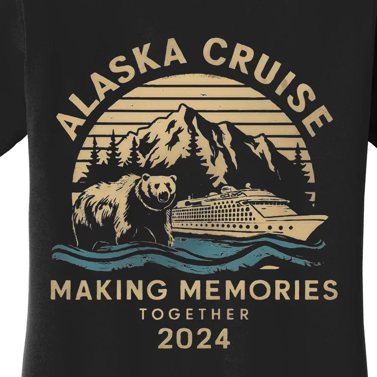 Matching Family Friends And Group Alaska Cruise 2024 Women's T-Shirt