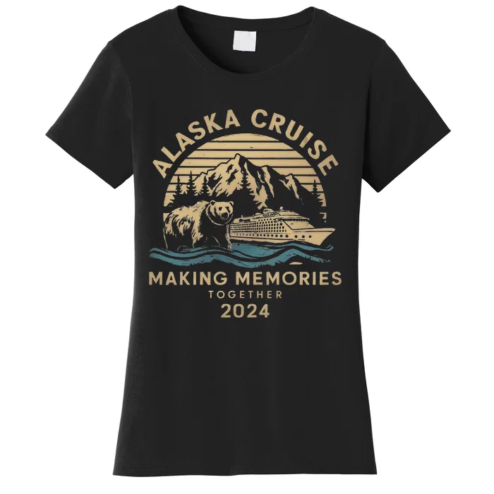 Matching Family Friends And Group Alaska Cruise 2024 Women's T-Shirt