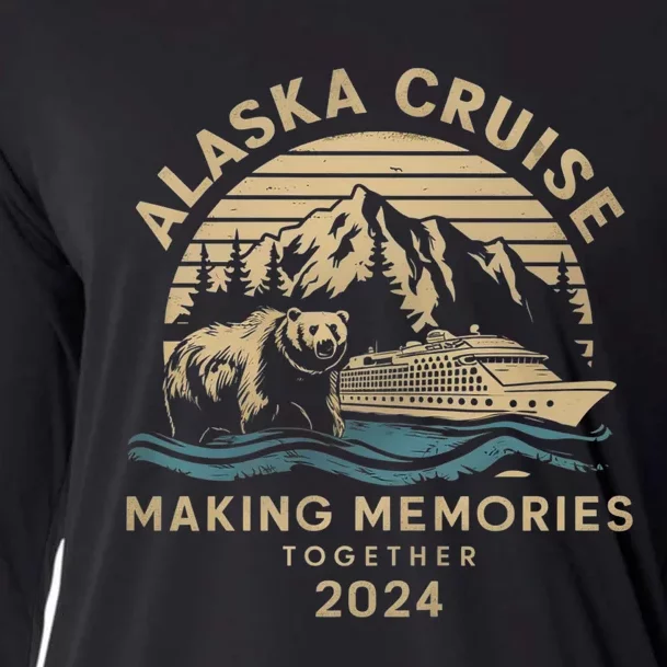 Matching Family Friends And Group Alaska Cruise 2024 Making Memories Together Cooling Performance Long Sleeve Crew