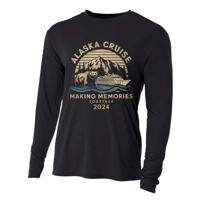 Matching Family Friends And Group Alaska Cruise 2024 Making Memories Together Cooling Performance Long Sleeve Crew