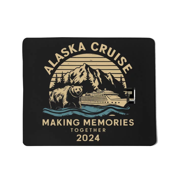 Matching Family Friends And Group Alaska Cruise 2024 Mousepad