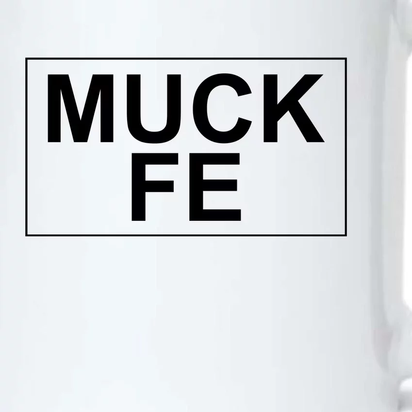 Muck Fe Funny Black Color Changing Mug