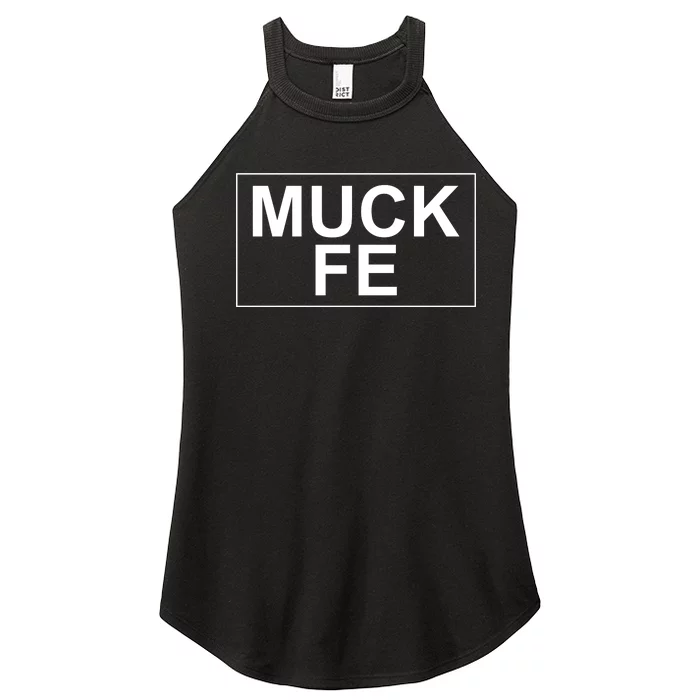 Muck Fe Funny Women’s Perfect Tri Rocker Tank