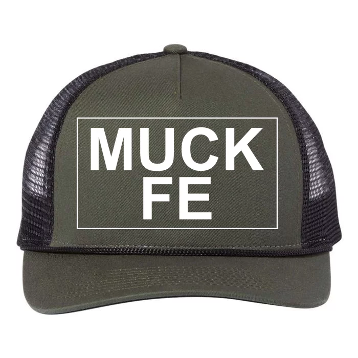 Muck Fe Funny Retro Rope Trucker Hat Cap