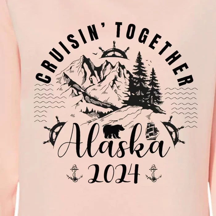 Matching Family Friends And Group Alaska Cruise Womens California Wash Sweatshirt