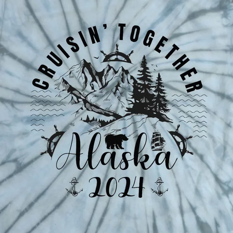 Matching Family Friends And Group Alaska Cruise Tie-Dye T-Shirt