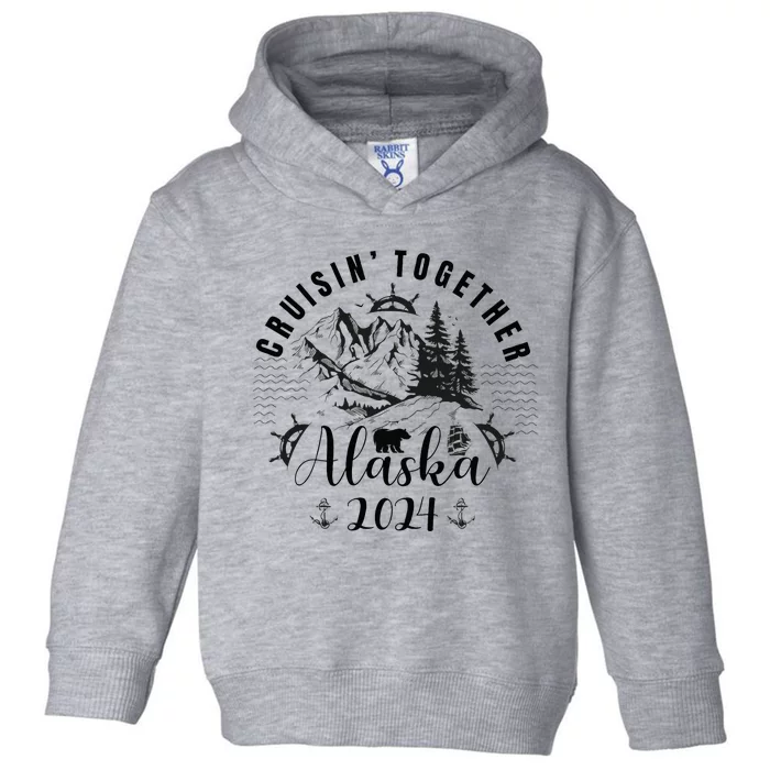 Matching Family Friends And Group Alaska Cruise Toddler Hoodie