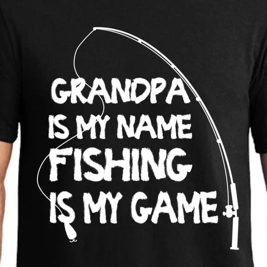 Matching Family Fishing Grandpa Fisher Gift Pajama Set