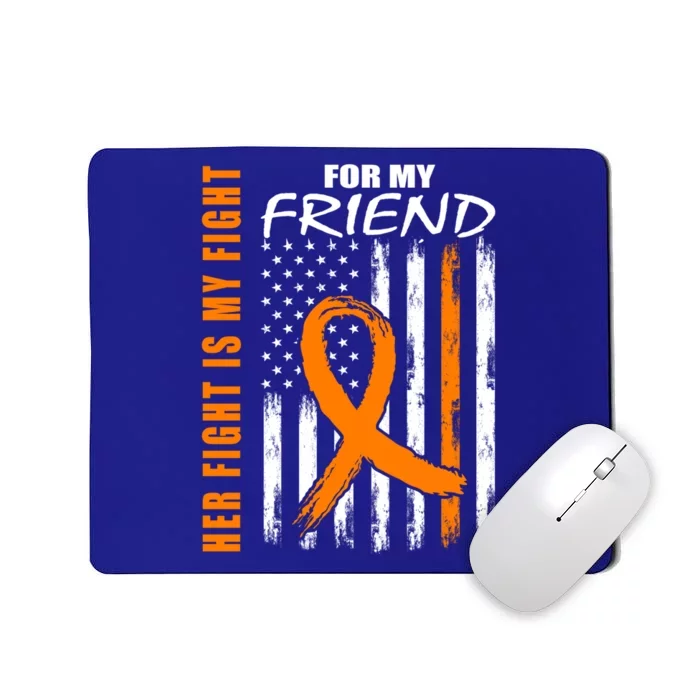 Ms Family Fight Friend Multiple Sclerosis American Flag Gift Cute Gift Mousepad