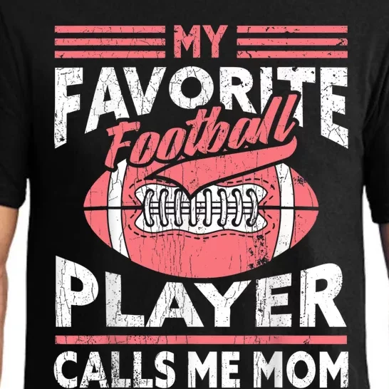 My Favorite Football Player Calls Me Mom Pajama Set