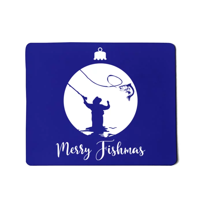 Merry Fishmas For Fisher And Anglers Gift Mousepad