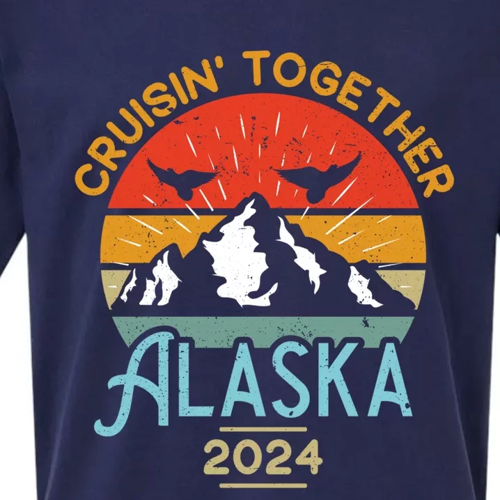 Matching Family Friends And Group Alaska Cruise 2024 Cute Gift Sueded Cloud Jersey T-Shirt