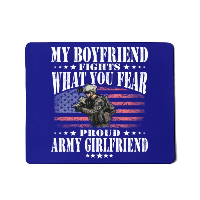 My Friend Fights What You Fear Proud Army Friend Gift Mousepad