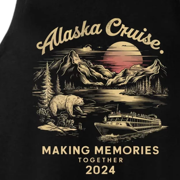 Matching Family Friends And Group Alaska Cruise 2024 Gift Ladies Tri-Blend Wicking Tank