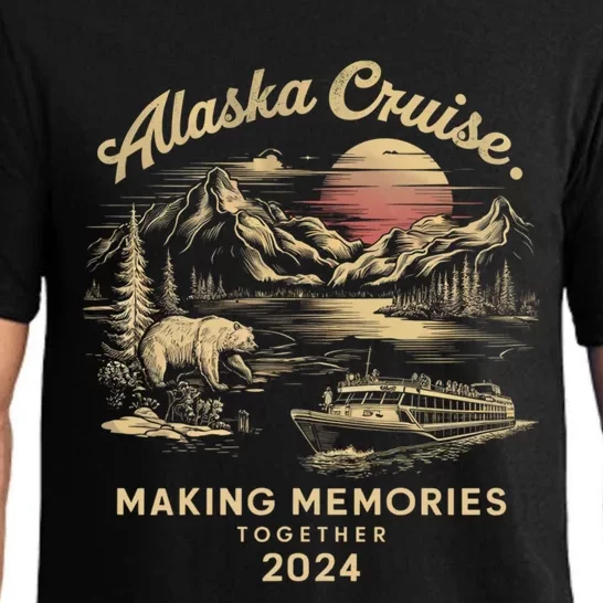 Matching Family Friends And Group Alaska Cruise 2024 Gift Pajama Set