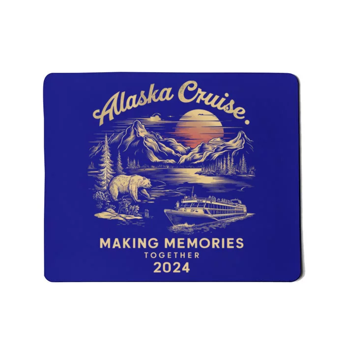 Matching Family Friends And Group Alaska Cruise 2024 Gift Mousepad