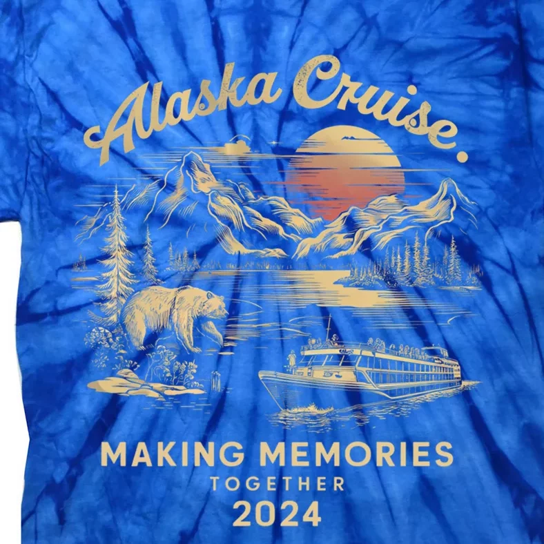 Matching Family Friends And Group Alaska Cruise 2024 Gift Tie-Dye T-Shirt