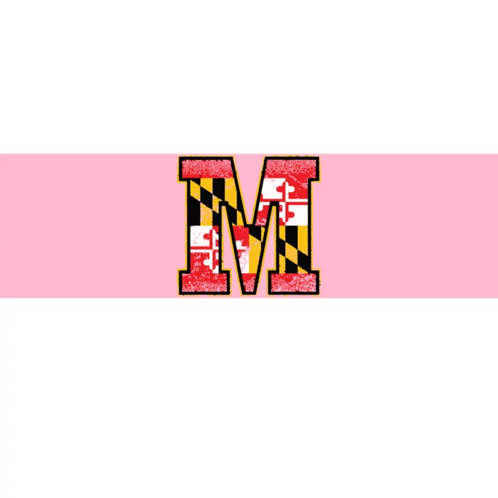 Maryland Flag For Girl Women Vintage Maryland Bumper Sticker