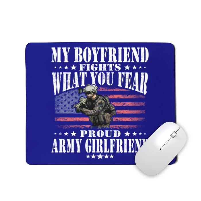 My Friend Fights What You Fear Proud Army Friend Gift Mousepad