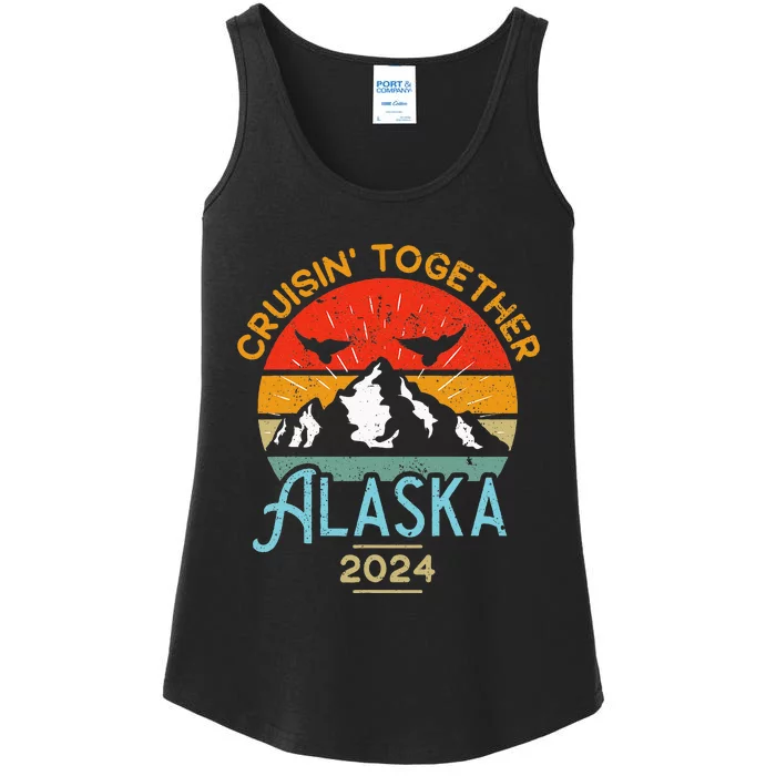 Matching Family Friends And Group Alaska Cruise 2024 Ladies Essential Tank