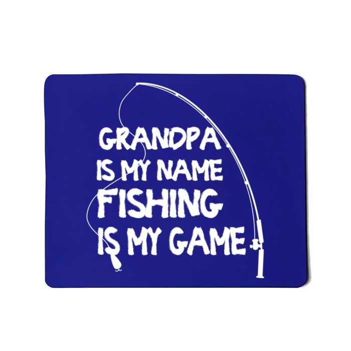 Matching Family Fishing Grandpa Fisher Gift Mousepad