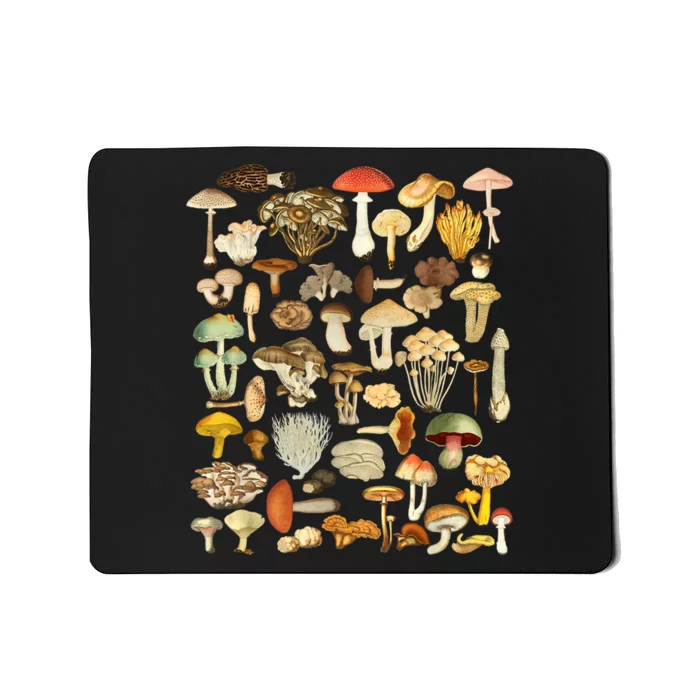 Mycology Fungi Foraging Mushroom Mousepad