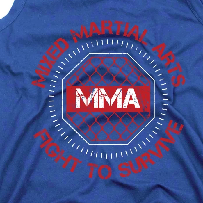 Mma Fighter Gift Mixed Martial Arts Fighting Gift Tank Top