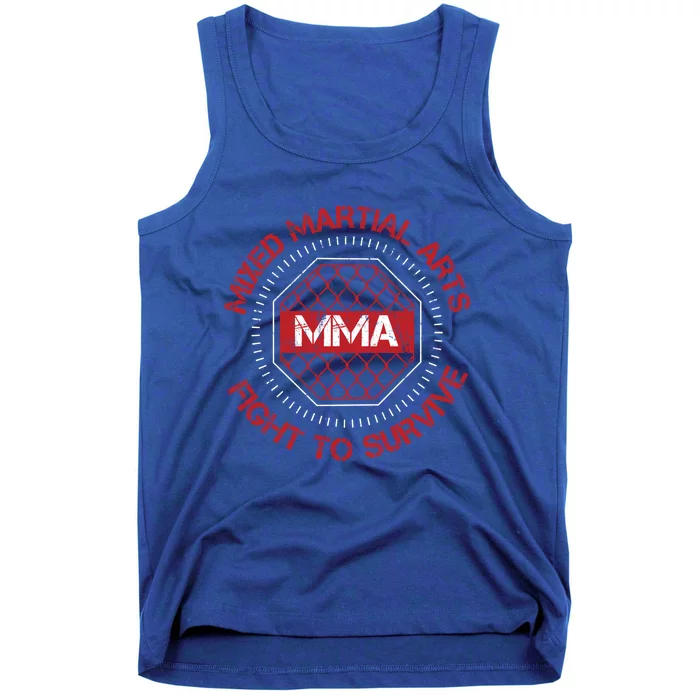 Mma Fighter Gift Mixed Martial Arts Fighting Gift Tank Top