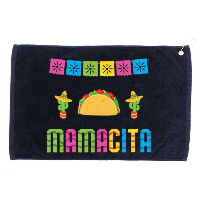 Mamacita Fiesta Gift Grommeted Golf Towel